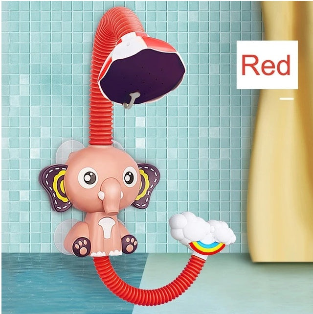 Make Bath Time Fun with the Baby Elephant Water Spray Bath Toy Faucet