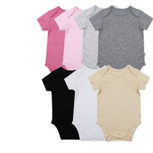 The Ultimate Newborn Baby Solid Color Romper Jumpsuit
